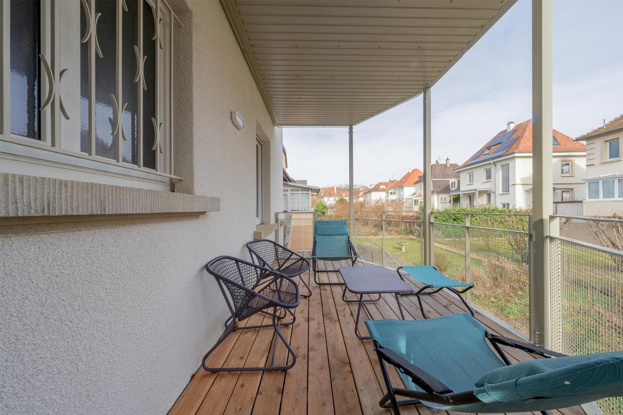 Le Cocon D'Emma, Appartement Bourgeois Avec Terrasse, Et Parking Gratuit Dans Maison De Maitre Strasbourg Exterior photo